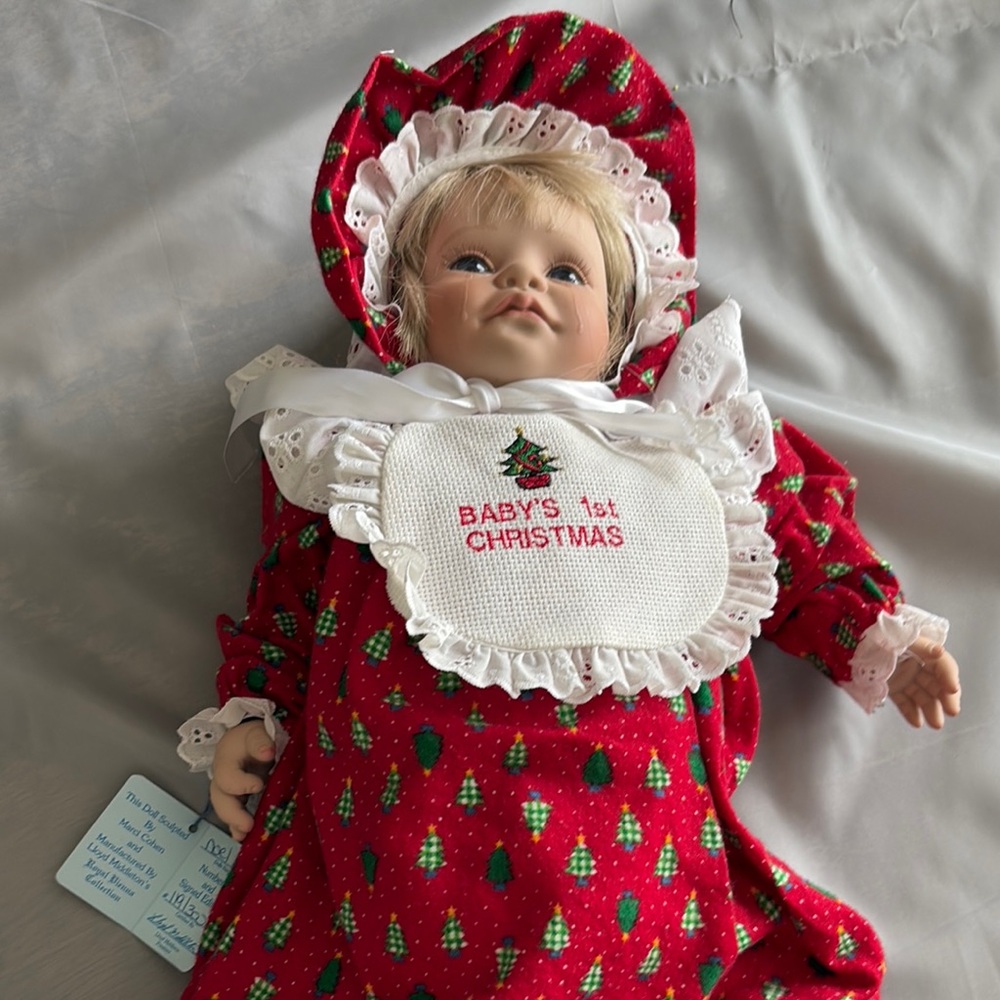 Royal Vienna  Doll in Red Outfit (RARE IN EXCELLENT SHAPE)